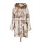 QD5947 Newly Design Special Fur Styles With Raccoon Collar 2016 Knit Rabbit Fur Coats Girls