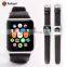 Kakapi Single Buckle Genuine Leather Watch Band Wrist Strap With Watchband Converter For 38MM Apple Watch MT-3909