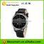 New 1.22" Metal & Leather 240X240 Pixel G+G High Sensitive Capacitive Round Touch Screen Bluetooth 4.0 Smart Watch S360