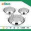 Multi-use Chinese Stainless Steel Wok with Lid