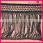 Newest black tassel fringe for clothes WTP-1293
