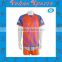 Customized any logo name numbers breathable sublimation soccer uniform