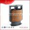 outdoor rubbish bin for park