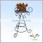 China supplier high quality wholesale antique fancy decorative metal garden corner flower pot stand for wedding