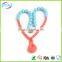 Colorful silicone teething beads for jewelry