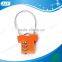 New 2014 hot sale 3 digital reset suitcase Cable combination lock