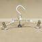 China supply PVC coating metal pant hanger for kids clothes