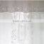 Hand embroidered white cotton window curtain-design 6