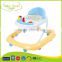 BW-12B factory sale light weight baby walker mini walker 2015 caster with washable padded seat