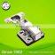 With Iso certificate nickel plastic half-overlay 35mm hydraulic soft closing hinge
