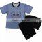 Summer Boy Short Sleeve T-shirt Clothing Sets Casual Kids Summer Clothing Sets