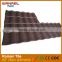 Wanael building material natural stone chip coated metal roof tiles, high quality stone metal roof tiles