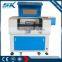 Small size Co2 laser cutting machine 400*600mm wedding invitation card laser cut