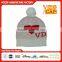 Wholesale Knitted Beanie Visor Hats With Custom Logo
