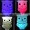 CE switch with led owl small night light