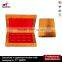 OEM solid wood box earring storage box wood case with engraved logo