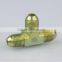 BSP NPT Hydraulic Fittings Iron horizontal female Tee