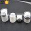 15ml 30ml 50ml empty round shape press type acrylic jar for cosmetic with transparent cap