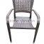 best selling stackable garden furniture rattan vase chair,used in Plastic garden chair furniture