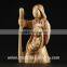 Olive Wood Carved Holy Family