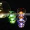 Water Induction Pouring Into Water Shiny Small Glass LED Shot Glass