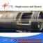Conical Twin Screw Extruder for Bimetallic Treatment Recycled