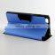 2015 fashion mix color silk print metal button leather case for Xiao mi Note Pro