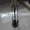 5 peices Fireplace Toolset with stainless steel handle