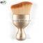 New Arrival 2016 Hot Sell Gold High-heeled Shoes Shape Contour Brush Foundation Brush