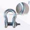 American type bow silver shackle