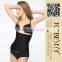 Black Color 3 Layers Tummy Control Women Body Shaper Shapewear Waist Trainer Latex Waist Cinchers