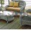 grey wicker Europe style classic model patio furniture