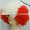 Cheap Curly Afro Wigs Wholesale 2013 Europe World Football Fan Wigs Blue Cosplay Wigs