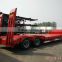 widely used low flatbed semi trailers / low bed trailer truck for sale