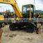 Cheap hyundai excavator R60W-7, R80,R210,R220,R225 used excavator hyundai price
