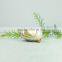Novel design metal wedding ring trinket jewelry box made in zinc alloy