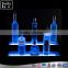 Acrylic Counter Top Wine Bottle Stopper Display Rack Stand
