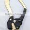Gold&Black Double Lock Quick Release Lineman Metal Snap Hook