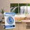 Portable rechargeable solar AC charged all-on -one camping tent light fan