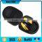usa custom black mutispandex cover eva headphone carrying case