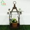 Metal Birdfeeder And Planter garden pot for sale plant pot cheap plant pot