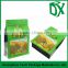 New products 2016 Quad Flat Bottom biodegradable side gusset stand up pouch for dried food packing