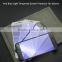 Full cover silk printing anti blue light screen protector for iphone