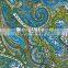 beautiful printing elegant crepe de chine fabric for clothing