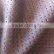 High quality punching suede fabric for garment or hometextile