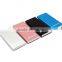2016 Hot selling slim 3000mah credit card portable power bank silm bank power 2 IN 1 USB Charger