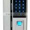 Home fingerprint + Smart Card Door lock for glassdoor(12mm W/O handle)