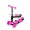 2015 popular kids scooter /children scooter with CE/mini child kids pedal 3 wheel lighted wheel kick scooter