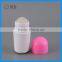Plastic roll on deodorant empty packaging