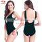 L-3L,Pregnant women large one-piece con,servative cover belly thin fat waist Bikini Halter Swimsuit hot springs increased